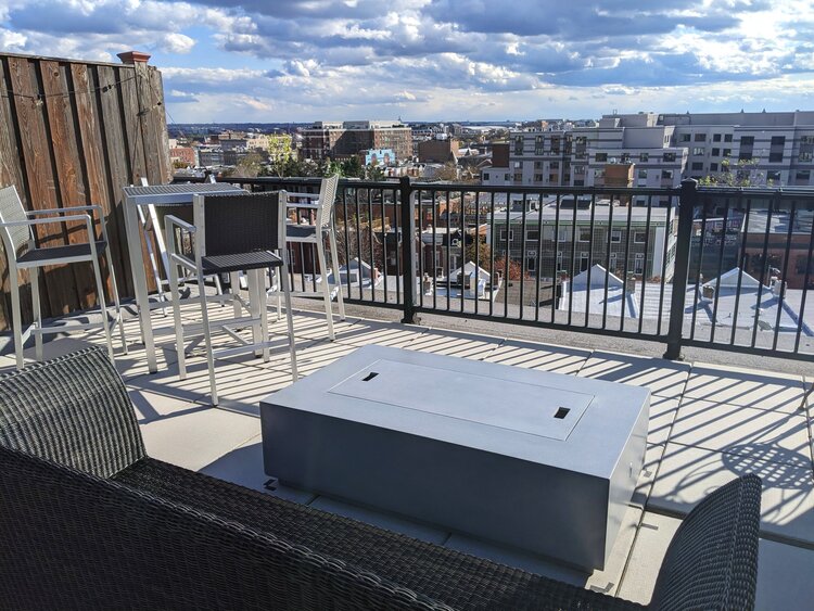Custom Concrete Product by Wetstone Lumera Firepit 55 in Washington DC