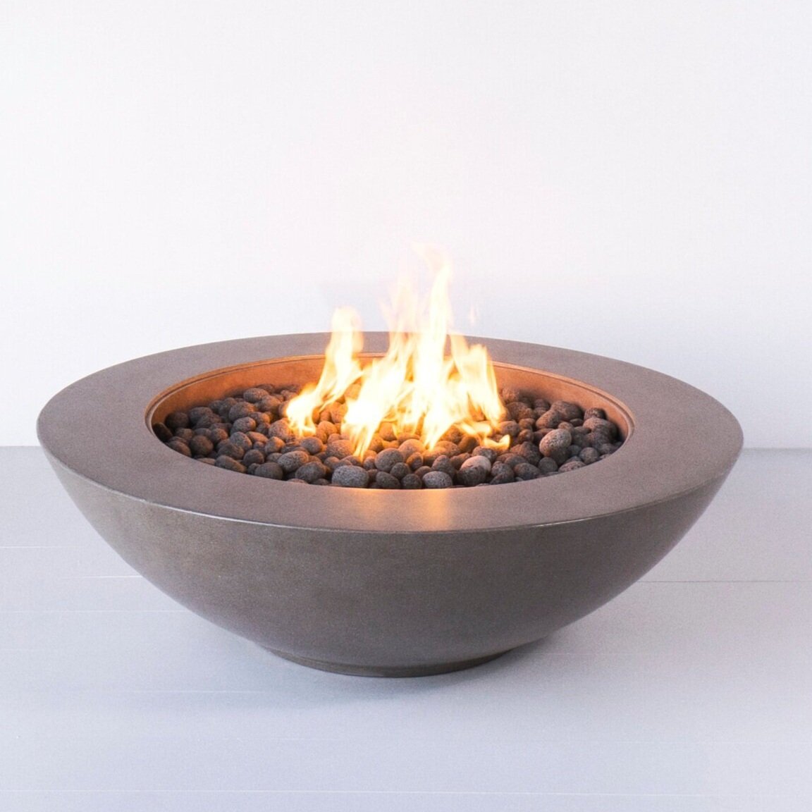 Toba concrete fire bowl